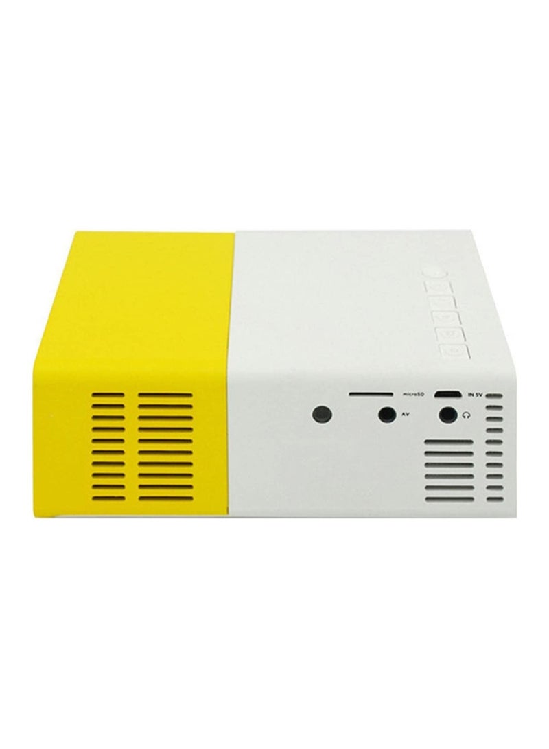 Micro Mini Projector,Durable Ultra Mini Portable Projector for YG300 | Easy to Use Garden Projector for Smartphone, Laptop, Home Cinema - Image 5