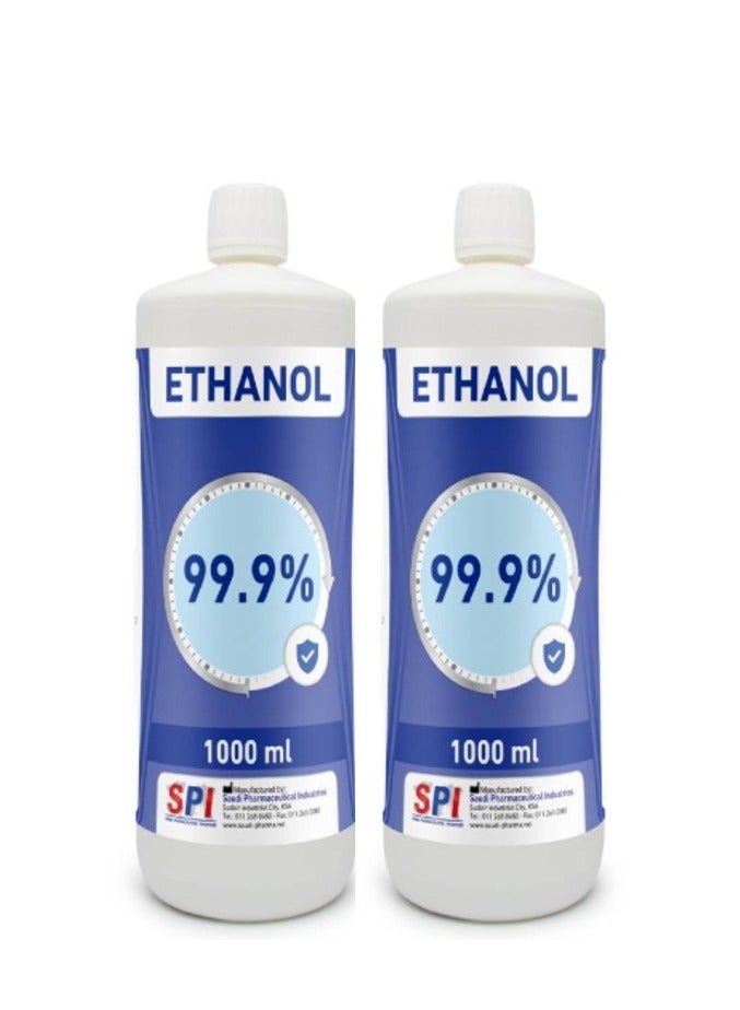 SPI Ethanol 99% 1 liter (2*1) 2 pieces  - Image 1