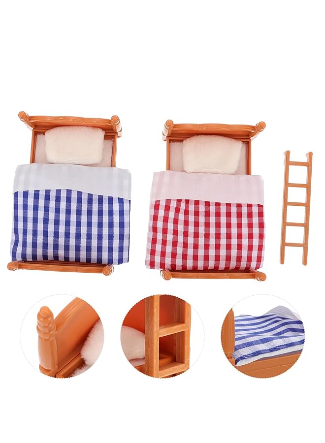 KASTWAVE Dollhouse Furniture Set For Kids Toys Miniature Doll House Accessories Interactive Dollhouse Furniture Set With Working Features Pretend Play Toys - Image 2