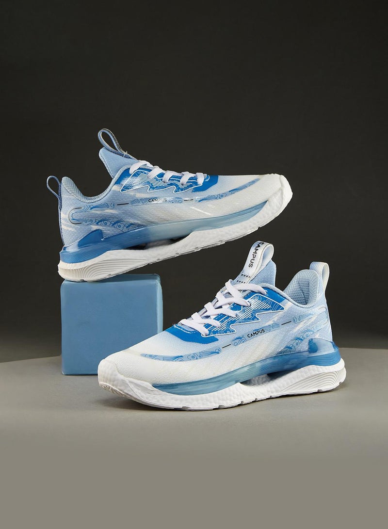 CAMPUS Kids White Low-Top Sneakers - Durable, Trendy Shoes & Ready for Every Little Adventure - Image 1