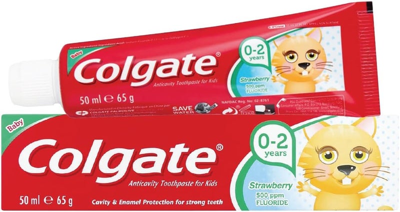 Colgate معجون أسنان كولجيت للأطفال بنكهة الفراولة - Image 1