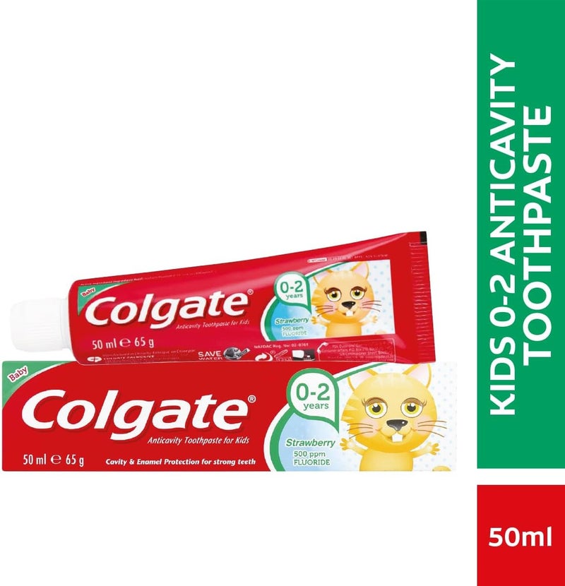 Colgate معجون أسنان كولجيت للأطفال بنكهة الفراولة - Image 2