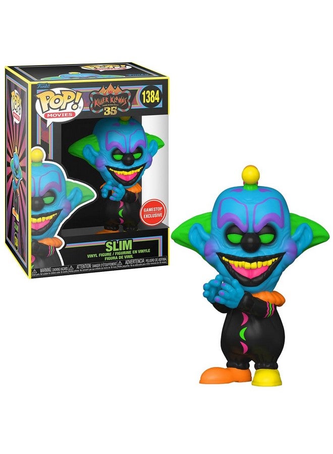 Funko POP! Slim in Blacklight Killer Klowns from Outer Space 35th Anniversary POP! Movies Gamestop Exclusive Vinyl Figure - Image 2