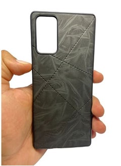 Blue Sky Samsung Galaxy S20 Slim Leather Case Cover Dark Grey  - Image 2