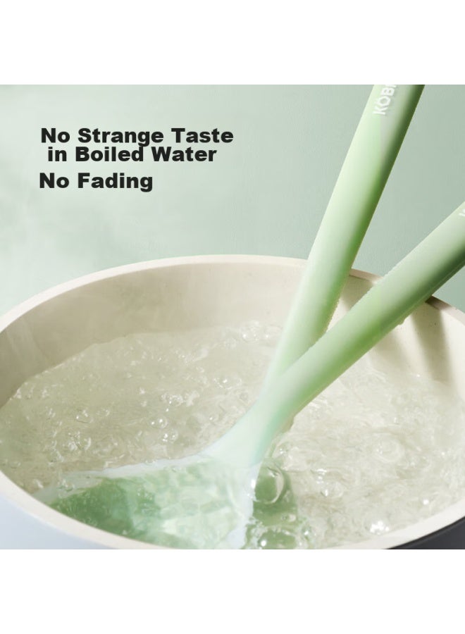 KBH Kangbahe Silicone Spatula, Heat-resistant Cooking Utensil, Non-damaging To Pots, High-temperature Cooking Spatula, Kitchen Household Specialized Spatula And Soup Ladle  - Image 5