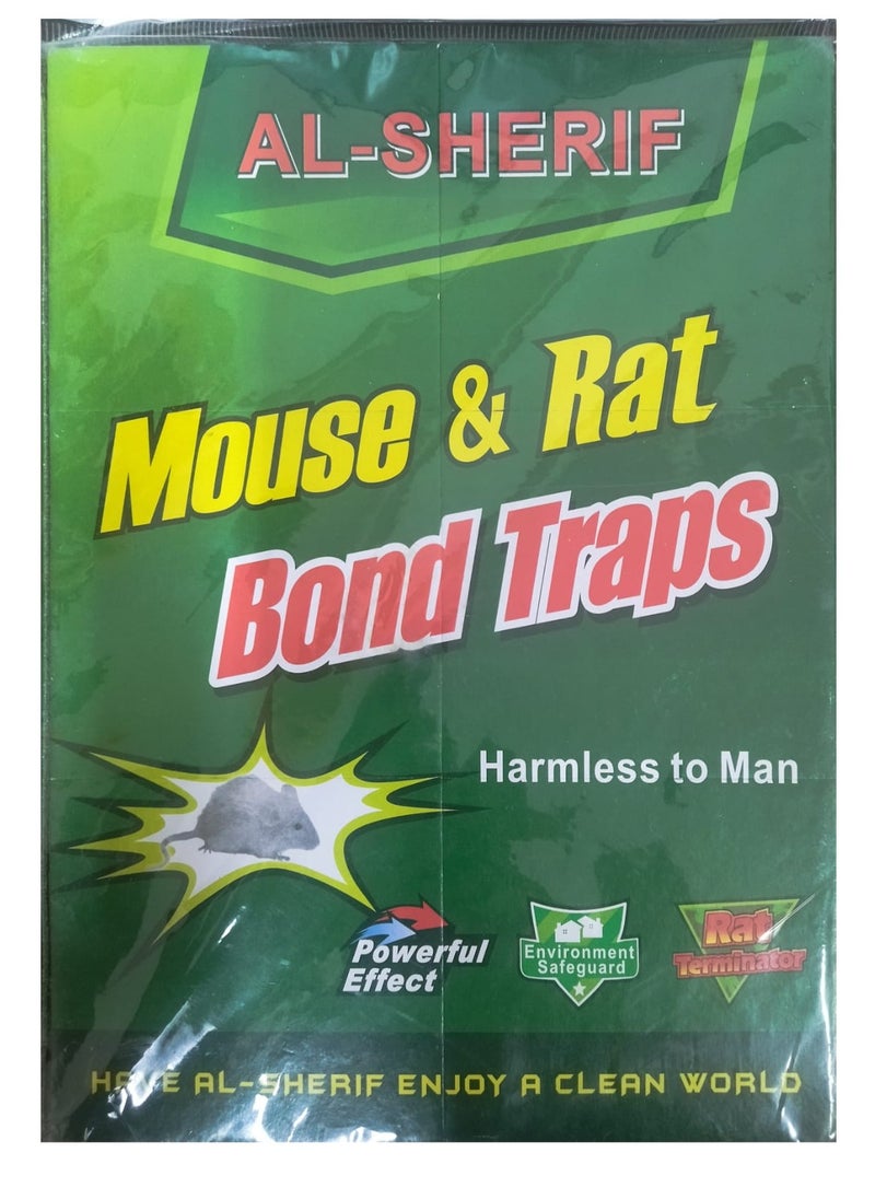 Generic Mouse And Rat Bond Traps Yellow/Green  - Image 1