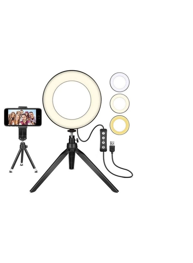 RGB LED Soft Ring Light Kit – Adjustable Multicolor Lighting for Photography & Video - Image 1