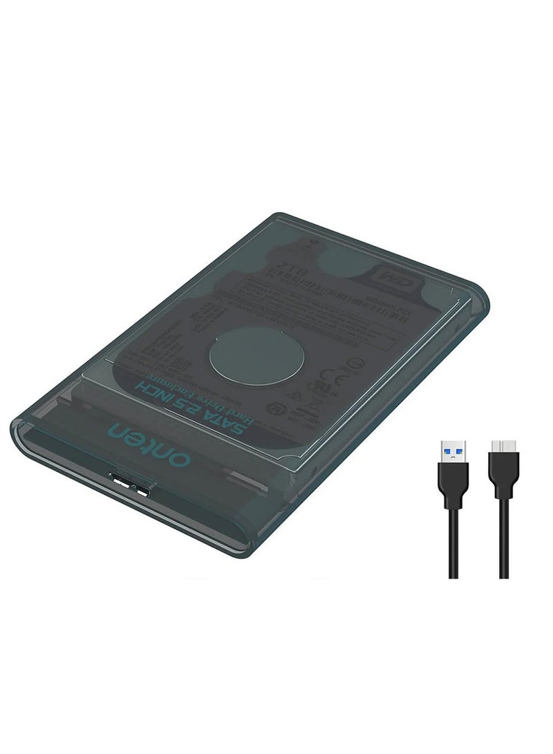 onten UHD2 2.5 inch External Case Drive Box with Data Cable  - Image 1