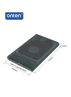 onten UHD2 2.5 inch External Case Drive Box with Data Cable  - Image 4