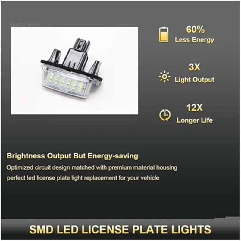 Vuzmode 2Pcs Canbus Car Number License Plate Light - Image 3