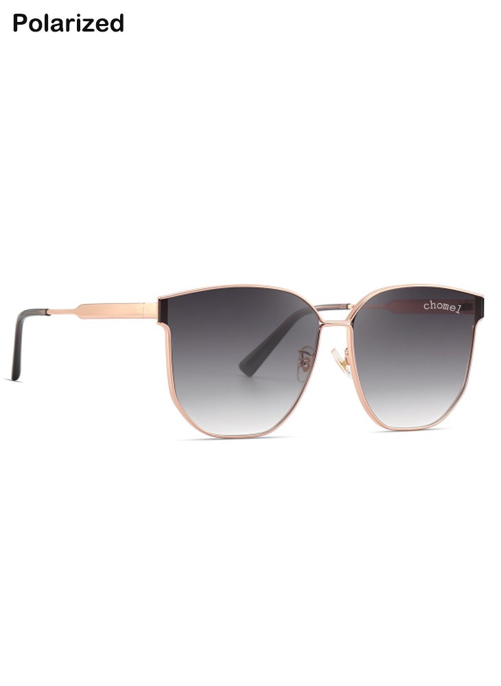 تشوميل نظارات شمسية نسائية أنيقة عالية الدقة بعدسات من النايلون مضادة للأشعة فوق البنفسجية والضوء الأزرق - Image 2