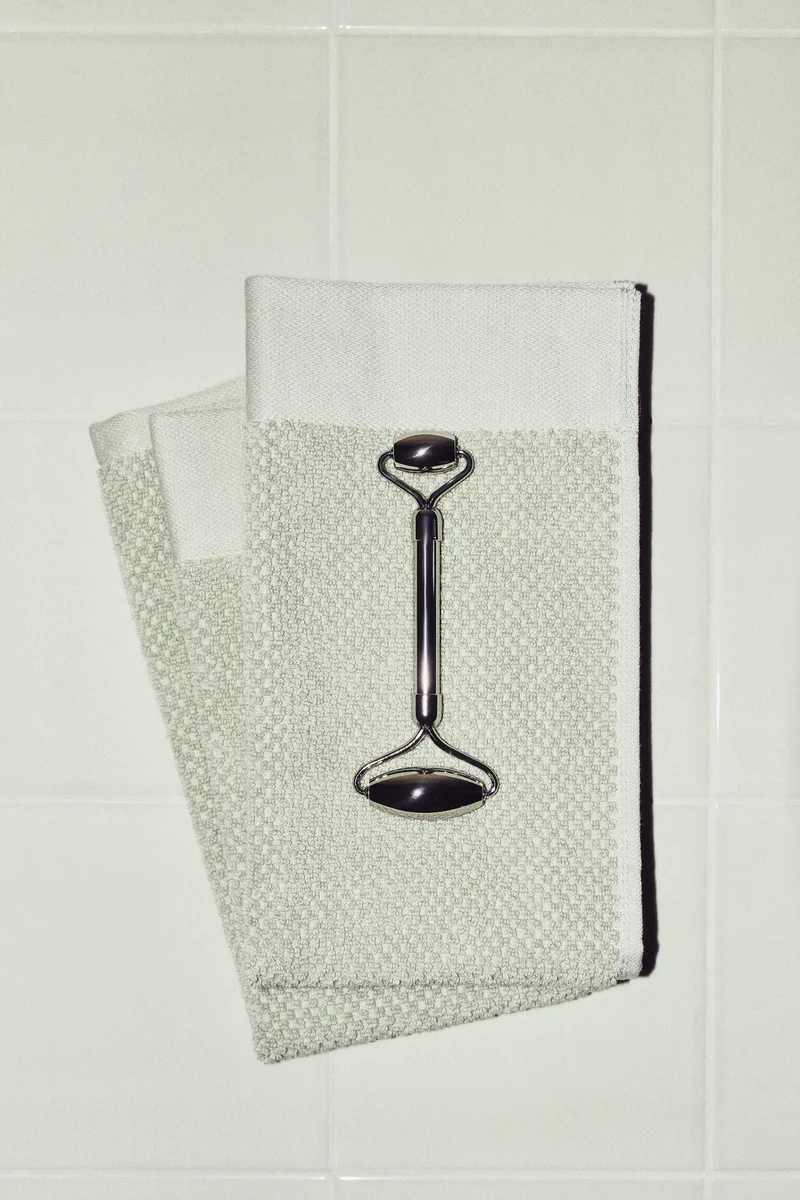 H&M 2-pack cotton terry guest towels