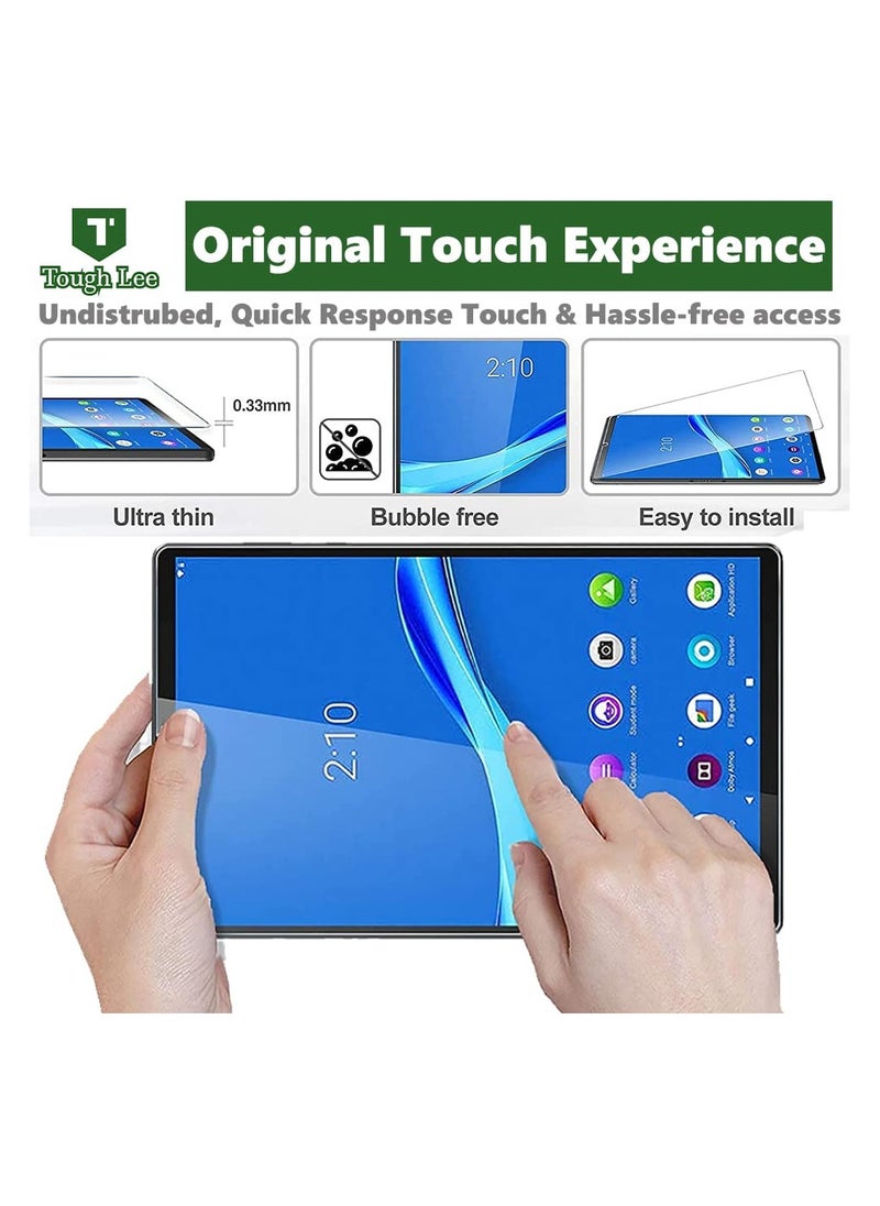 Generic - Screen Protector For Lenovo Tab M10 FHD Plus 2nd Gen/M10 FHD Plus 10.3 inch TB-X606 Tempered Glass Film HD Crystal Clear Easy Installation Scratch Resistant 9H Hardness - Image 1