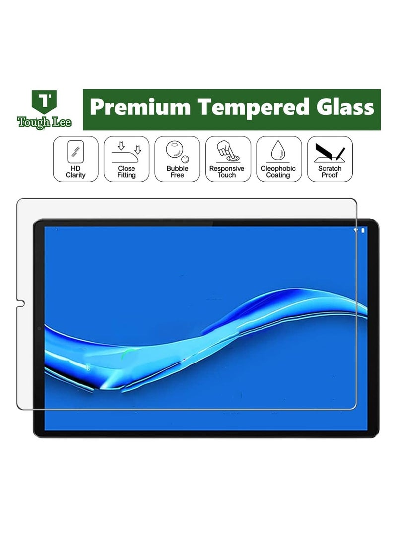 Generic - Screen Protector For Lenovo Tab M10 FHD Plus 2nd Gen/M10 FHD Plus 10.3 inch TB-X606 Tempered Glass Film HD Crystal Clear Easy Installation Scratch Resistant 9H Hardness - Image 1