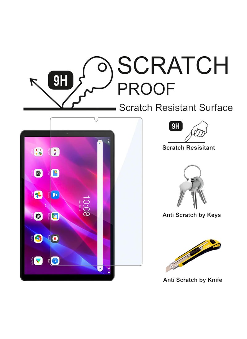 Generic - Screen Protector For Lenovo Tab M10 FHD Plus 2nd Gen/M10 FHD Plus 10.3 inch TB-X606 Tempered Glass Film HD Crystal Clear Easy Installation Scratch Resistant 9H Hardness - Image 1