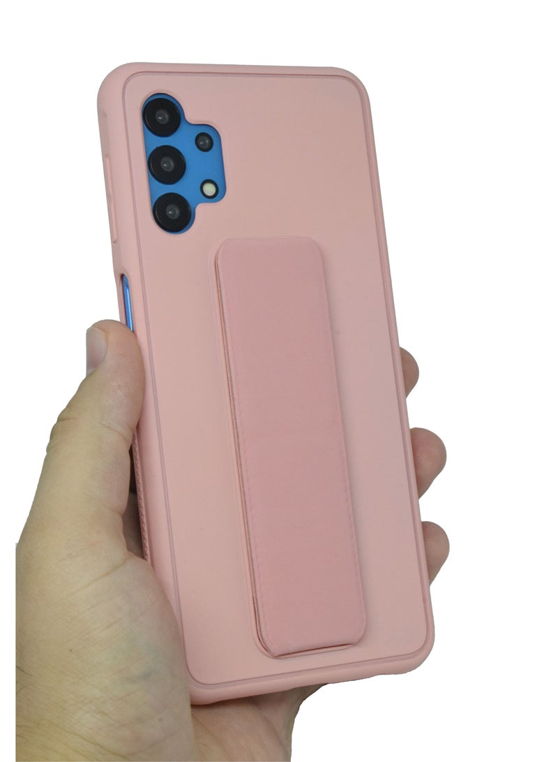 بورتوني جراب Galaxy A32 5G مصنوع من السيليكون ومقاوم للصدمات مع غطاء حامل الإصبع - Image 3