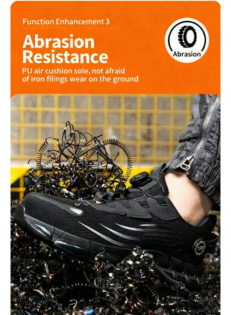 سكاي فيو أحذية بمقدمة فولاذية للرجال والنساء، أحذية عمل بمقدمة مركبة، أحذية رياضية آمنة، خفيفة الوزن، تصميم غير قابل للتدمير، مقاومة للثقب، مقاسات من 41 إلى 46 - Image 5