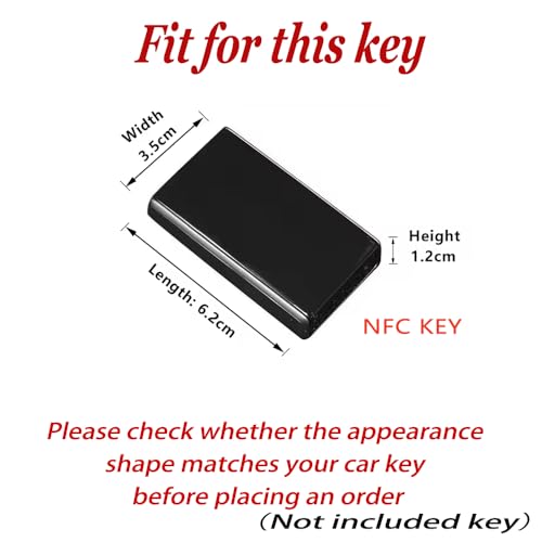 Ysbxitu TPU Protector NFC Key Fob Cover Compatible with Volvo EX30 EX40 EX90 ES90 Polestar 3 Polestar 4 2023 2024 2025 Remote Control Protective case Key Ring Keychain AWhite - Image 3