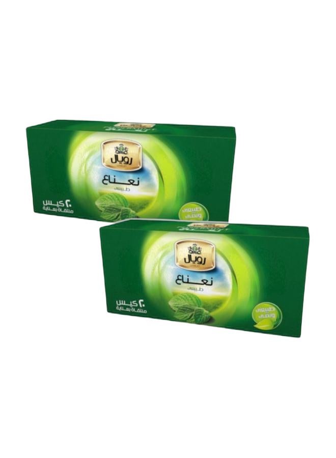 Royal Herbs Mint 20 Filter (Pack of 2) - Image 1