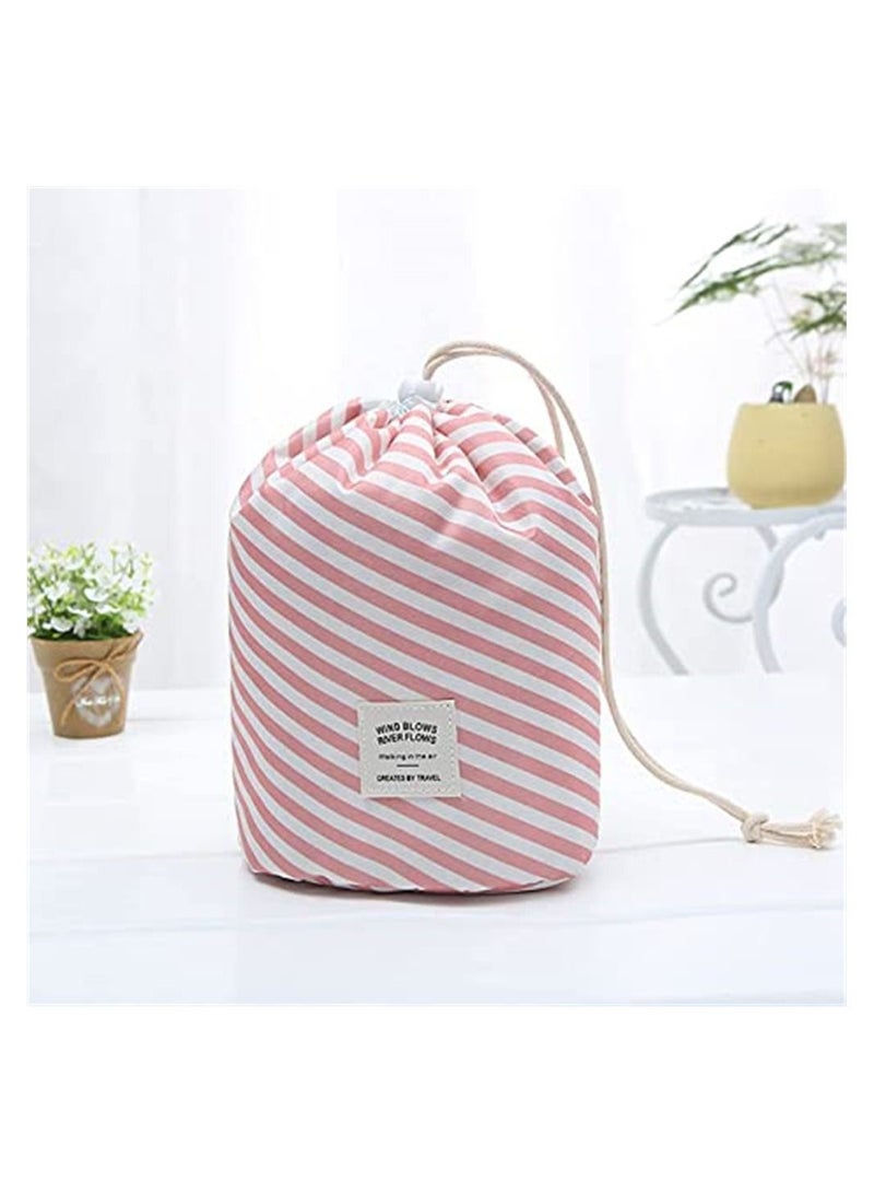 Y&D Bucket Cosmetic Bag Lazy Travel Makeup Multifunctional Drawstring Washing Portable Folding Ladies Girl  - Image 2