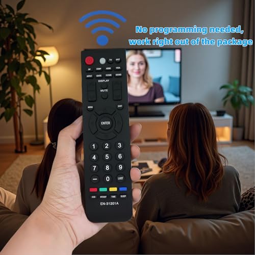 Kassionel Replacement Smart TV Remote Control for Hisense LTDN42V68US | Compatible with EN-31201EM EN31201EM LHD32K20US LTDN42V68US Television - Image 3