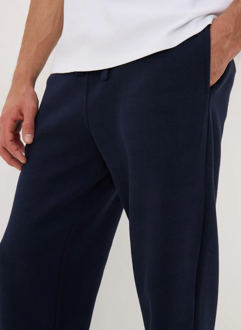 Matalan Navy Essential Straight Fit Joggers