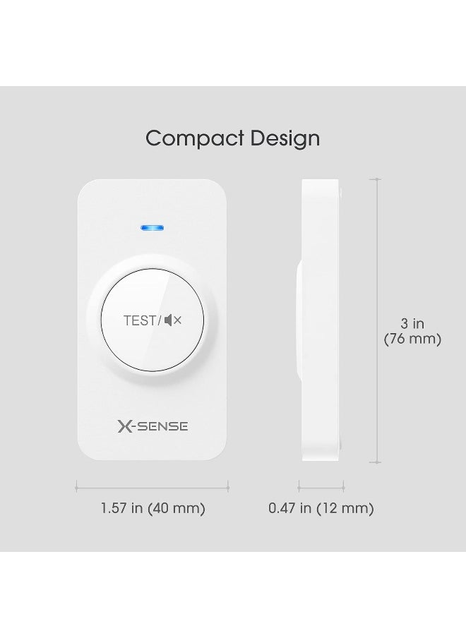 X-Sense - X-Sense Remote Controller RC01 Pro for X-Sense Link+ Wireless Smoke & Carbon Monoxide Detector Alarms (1-Pack) - Image 1