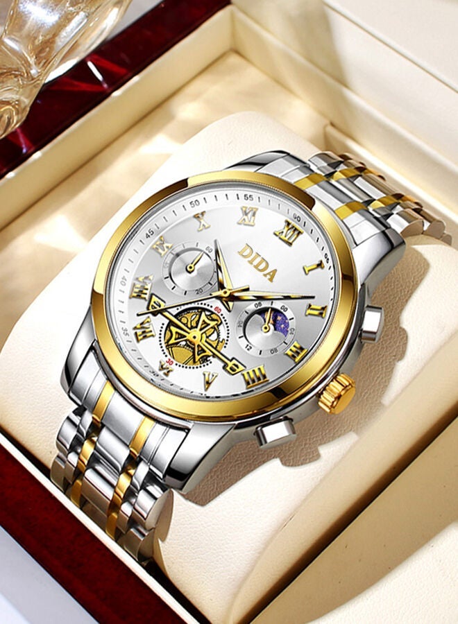 ديدا ساعة يد رجالية من سبائك مقاومة للماء بتصميم عصري B780 - 42 مم - Image 1