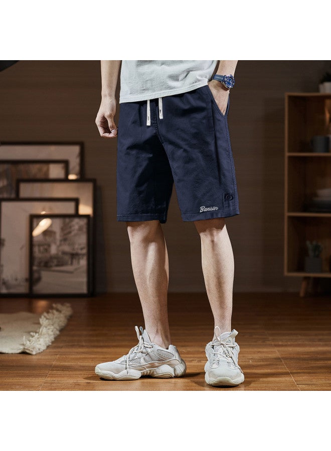 TonLion Men's Shorts Summer Casual Loose Summer Pants Men's Cargo Shorts Men's Shorts Summer Lightweight - Image 2