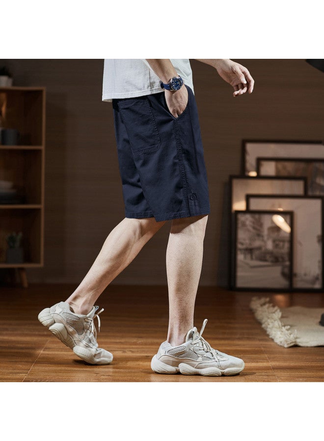 TonLion Men's Shorts Summer Casual Loose Summer Pants Men's Cargo Shorts Men's Shorts Summer Lightweight - Image 4