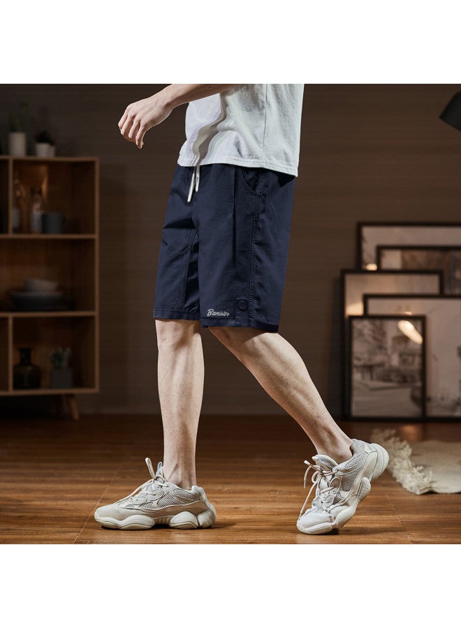 TonLion Men's Shorts Summer Casual Loose Summer Pants Men's Cargo Shorts Men's Shorts Summer Lightweight - Image 3