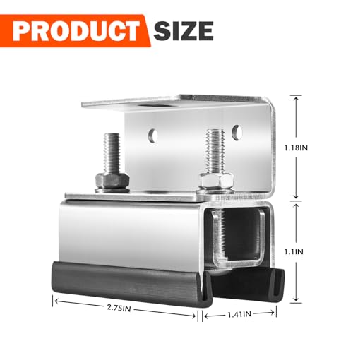 Gedlex Roof Rack mounting Brackets Roof Rack Mount Kit 304 Stainless Steel Van Roof Rack for ProMaster Boxer Jumper Ducato 4 Piece - Image 3