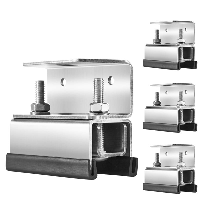 Gedlex Roof Rack mounting Brackets Roof Rack Mount Kit 304 Stainless Steel Van Roof Rack for ProMaster Boxer Jumper Ducato 4 Piece - Image 2