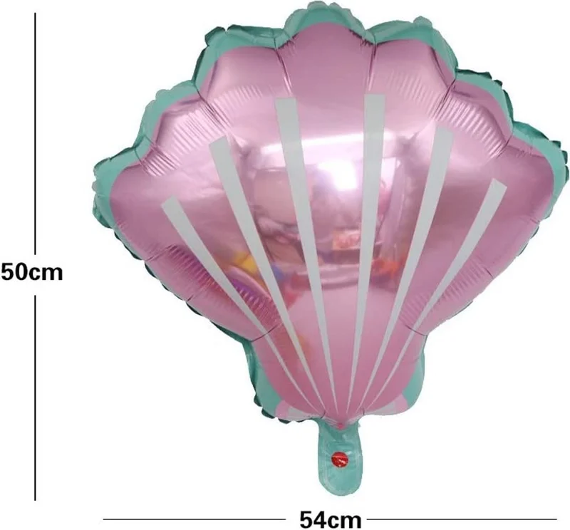 بكمك Age Rainbow Mermaid Balloons Birthday Party Supplies Birthday Party Decorations