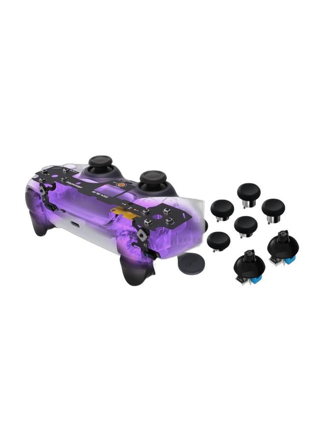 eXtremeRate ps5 replasment set Whole Set -   Strong Version Clicky Kit V2 for PS5 Controller BDM-040/050 Shoulder Face Buttons, Micro Switch L2R2 Clicky Hair Trigger Kit and Tactile L1R1 Face Buttons Mouse Click for PS5 Controller & GuliKit 720° Adjustable Tension TMR Magnetic Joystick Replacement Kit, for PS5 DualSense/DualSense Edge Controller, Anti-drift Stick Repair Module with 3 Pairs Thumbstick Caps, Soldering Required Bundle - Image 1