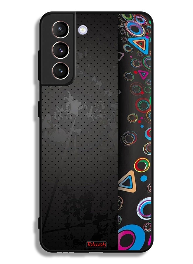 Tolwak Samsung Galaxy S21 5G Protective Case Cover Pattern - Image 3
