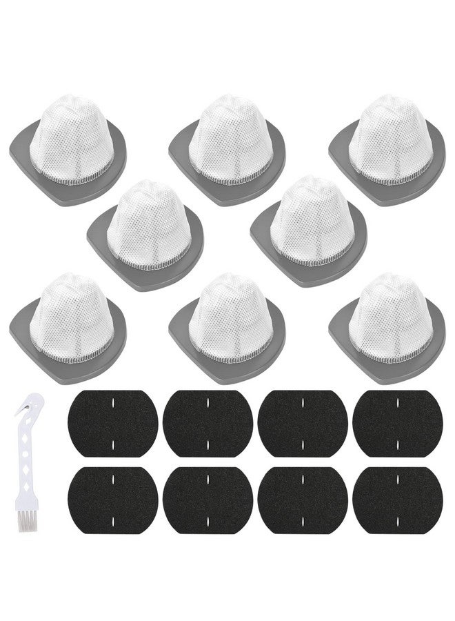 isinlive 8 عبوة فلتر بديل 2033 متوافق مع مكنسة بيسيل فيذر وايت خفيفة الوزن بدون كيس 20331، 20333، 20334، 20336، 20339، 2033M، 8 فلتر شبكي 8 فلاتر رغوية، استبدال رقم #1611508 - Image 1