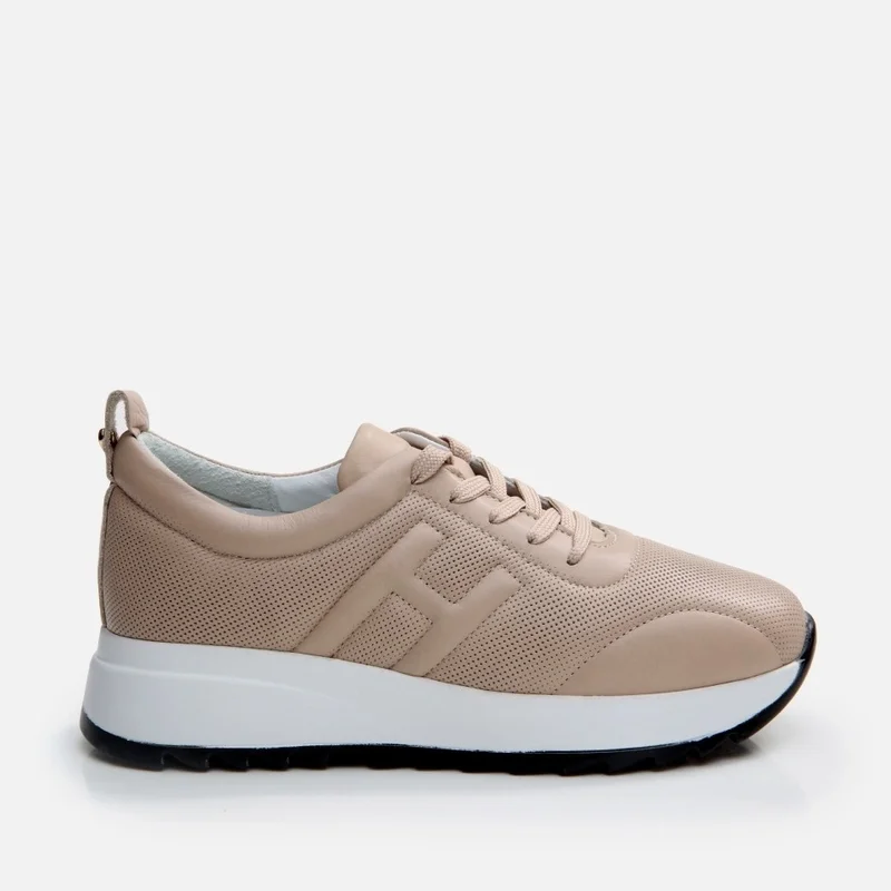 Hotiç 01AYH294640A450 GENUINE Leather Mink Women's Sports Shoes