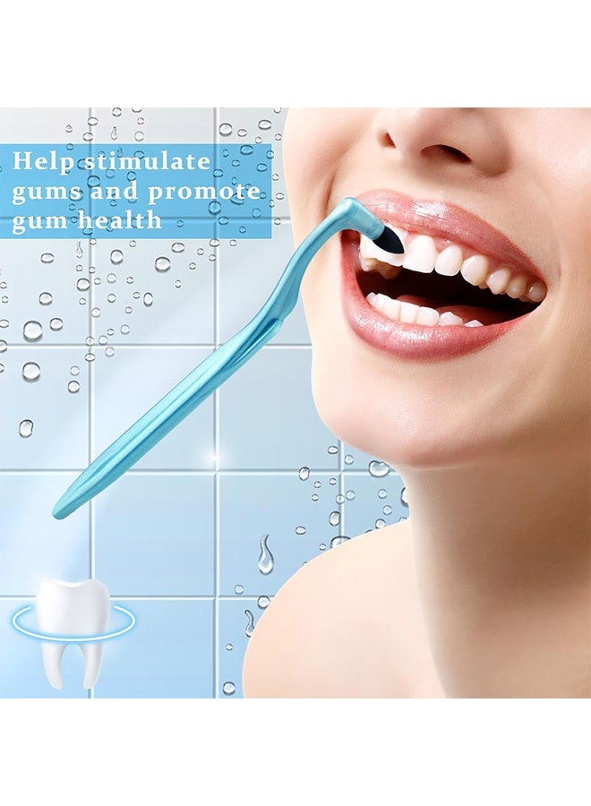 إم إكس إن فرشاة تنظيف البقع 10 PCS، محفز اللثة أدوات الأسنان، بقع الشاي أدوات العناية بالفم فرشاة تنظيف بقع الأسنان - Image 5