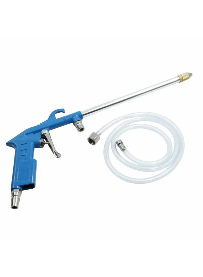 uxcell Blue High-Pressure Car Air Power Engine Cleaning Gun Wash Sprayer Tool with Hose - Image 1