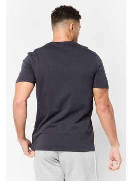 RBX Men Sportswear Fit Short Sleeve Outdoor T-Shirt, Dark Grey  - Image 3