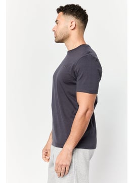 RBX Men Sportswear Fit Short Sleeve Outdoor T-Shirt, Dark Grey  - Image 4
