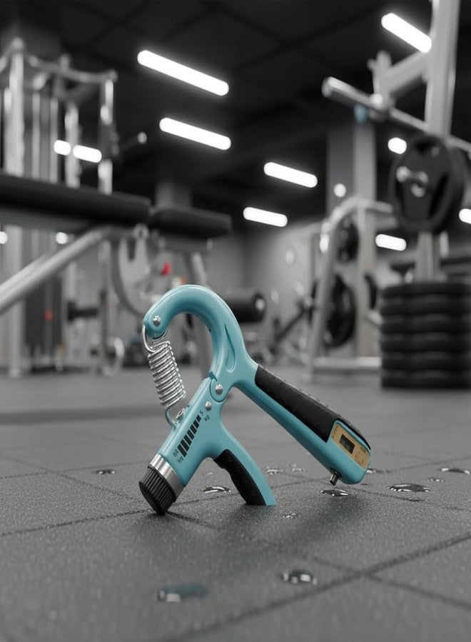 AQUACARE Adjustable Hand Grip Strengthener with Counter (5-60 kg) | Hand Gripper for Men & Women | Forearm, Finger & Wrist Exercise Equipment for Gym & Home Us - Image 4