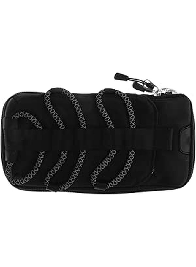 Running Phone Armband with Car Key Holder Black for iPhone Sports Gym Use - Image 1