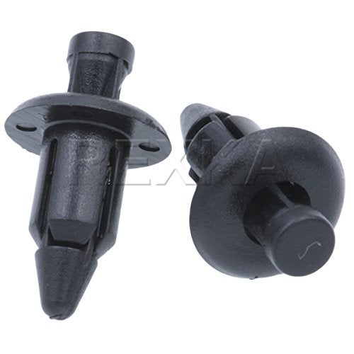 Rexka 25pcs M6 Fender Clip Retainer Bumper Nylon Push Rivet Pins Compatible with Honda Kawasaki Suzuki GSX-R Yamaha YZF R1 R6 - Image 4