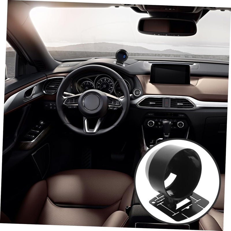 Car Dash Gauge Mount Holder Single Instrument Bracket for Automotive Gauges Sturdy Design for Unobstructed Driving View Adds Elegance to Vehicle Interior - Image 3