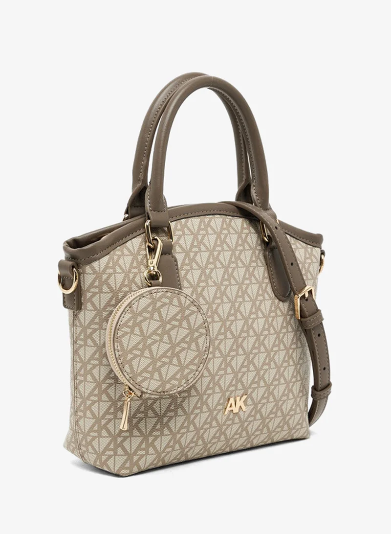 ان كلاين Anne Klein Women’s Grey PU Handbag