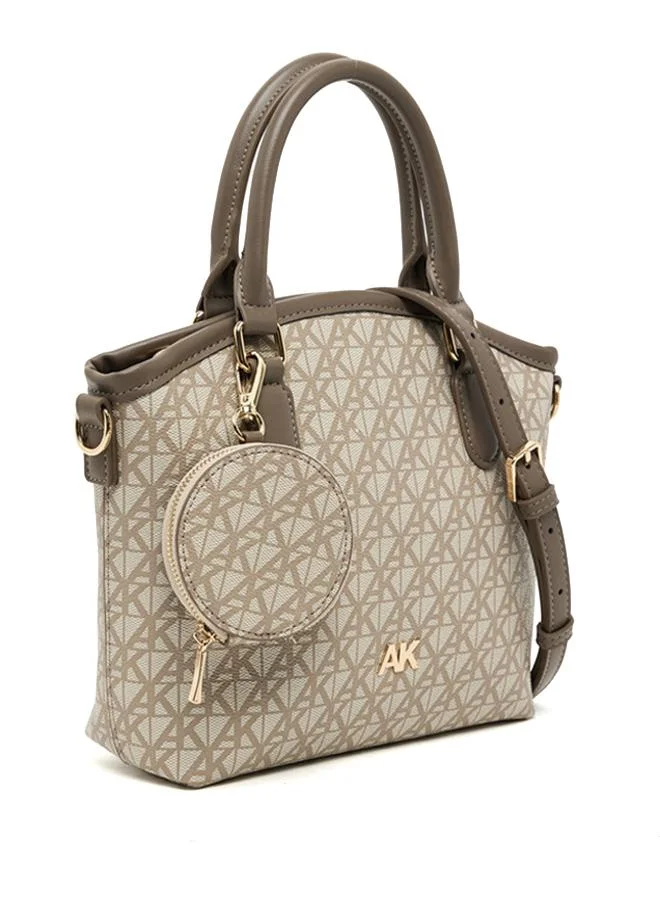 Anne Klein Patterned PU Tote Bag