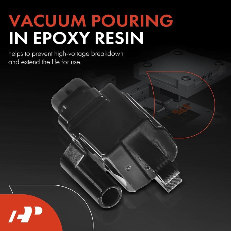 A-Premium Ignition Coil Pack - 8 Piece Set for Chevrolet and GMC - Image 4