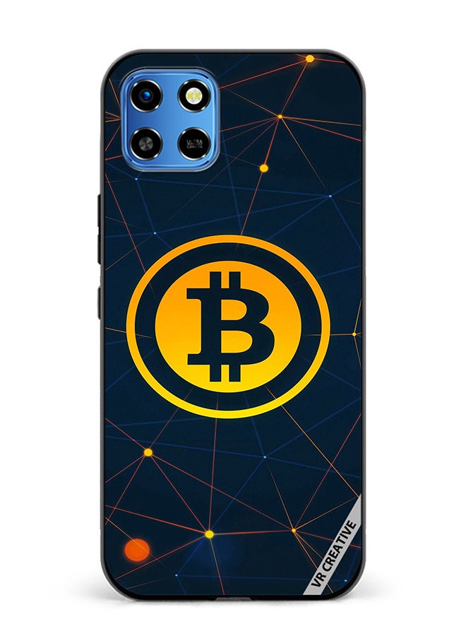 VR CREATIVE Protective Case Cover For Infinix Smart 6 HD Bitcoin Design Multicolour - Image 1